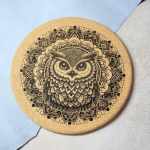 Dessous de plats hibou