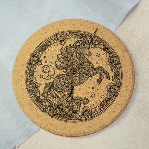 Dessous de plats Licorne.