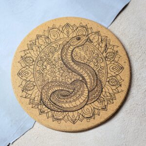 Dessous de plats serpent.